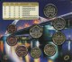 SLOVAKIJE BU FOLDER 8 MUNTEN + PENNING 2015 - Slovaquie