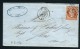 FRANCE-  LETTRE DE CAEN POUR FLERS AFF TYPE NAPOLEON A 40c  1857  A VOIR POUR ETUDE   LOT P2156 - 1849-1876: Classic Period