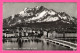 Luzern - Bahnhof Und Pilatus - Cachet " Internat. Musik Festwochen " - PHOTOGLOB - 1956 - Lucerna