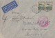 DR Luftpost-Brief Mef Minr.2x 607 Hamburg 3.11.36 Gel. Nach Brasilien - Briefe U. Dokumente