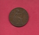 UK, Circulated Coin VF, 1934, 1 Penny, George V, Bronze, KM810,  C1990 - D. 1 Penny