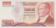 TURQUIE   BANKNOTE   V F++   Ref  663 - Turkey