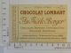 Chromo Image CHOCOLAT LOMBART - Animaux Utiles - Les Vaches - Lombart