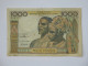 1000 Francs 1959-1965- COTE D´IVOIRE - Banque Centrale Des Etats De L´Afrique De L´Ouest  **** EN ACHAT IMMEDIAT **** - Côte D'Ivoire