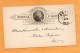 United States 1888 Card Mailed - ...-1900