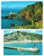 RB 1020 - 3 Lighthouse Postcards - Flamborough - Hartland Point &amp; Looe - Devon Cornwall &amp; Yorkshire - Lighthouses