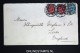 Danmark:  Cover Mixed Stamps 1898 Aarhus To Leeds UK, Back Is Damaged - Brieven En Documenten