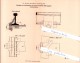 Original Patent - Dr. Eugen Müller In Inowrazlaw / Inowroclaw , 1882 , Befestigung Von Eisenbahnschienen  !!! - Westpreussen