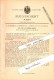 Original Patent - E. Alabarbe & A. Lebrethon à Lisieux , Calvados , 1882 , Chauffage Et Refroidissement Appareil !!! - Lisieux