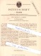 Original Patent - Otto Bussler In London , 1882 , Füllfederhalter , Federhalter !!! - Schreibgerät