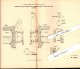 Original Patent - Ludwig Heppner In Borna I. Sachsen , 1881 , Bruchsichere Wasserstandsgläser , Dampfkessel !!! - Borna