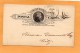 United States 1893 Card Mailed - ...-1900