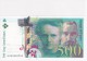 LOT 2 Billets NEUFS 500 FRANCS Pierre & Marie CURIE  N° à Suivre De 1994 @ S 002889722 Et 23 @  4 Scans - N° Fayette 76 - 500 F 1994-2000 ''Pierre En Marie Curie''