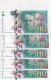 LOT 5 Billets NEUFS 500 FRANCS Pierre & Marie CURIE  5 N° à Suivre De 1994 @ S 002889731 à 35 @ 2 Scans - N° Fayette 76 - 500 F 1994-2000 ''Pierre Et Marie Curie''