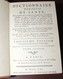 DICTIONNAIRE PORTATIF DE SANTE TOME II FAC-SIMILE BIEN RELIE MEDECINE - Santé