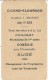 CARTE PARFUMEE FLEUR DE MOUSSE +PUB CASINO ELDORADO - Antiquariat (bis 1960)