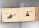 Carnet De Silhouettes D Avions  France  URSS  Grande Bretagne  USA  1950  Et Helicopteres - Sonstige & Ohne Zuordnung