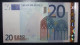 20 EURO J019C3 Italy Trichet Serie S Perfect UNC - 20 Euro