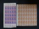 Timbres En Quantité - Feuilles Complètes