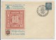 1939 - ENVELOPPE ENTIER POSTALde La JOURNEE Des PHILATELISTES De SALZBURG Avec CACHET ILLUSTRE - Briefe U. Dokumente