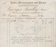 3 Factures Dont 2 Modèles Différents Avis De Déménagement  1910, 1908 Et 1913  Bailly Vins  Montrouge - Sonstige & Ohne Zuordnung