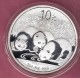 CHINA 10 YUAN 2013 AG PANDA - Chine