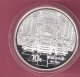 CHINA 10 YUAN 1997 AG PROOF FORBIDDEN CITY SPOTS ONLY ON CAPSEL - China