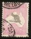 1932 AUSTRALIA 10/- Grey & Pink Roo / Kangaroo CofA WMK - Other & Unclassified