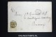 Belgium: Cover OBP 32 Brussels To Bordeaux, Private Cover Delevoy - 1869-1883 Léopold II