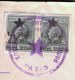 ITALIA - JUGOSLAVIA - SLOVENIA  - CERTIFICATO  COMUNE - PAZIN - ISTRIA - Bollo  L.  2x50 - Completo - 1946 - RARE - Fiscale Zegels