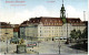Original Farb. Ansichtskarte "Dresden Neustadt, Am Markt, Denkmal August Der Starke Als Feldpost Gelaufen - Dresden