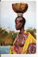 JEUNE FEMME A LA  CALBASSE   ( PASTEL )) - Afrique