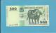 500 SHILINGI - ND ( 2003 ) - UNC. - P 35 - Sign. 14 - Serie AB - Cape Buffalo / Hospital - BENKI KUU YA TANZANIA - Tanzanie