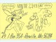 Wile E. Coyote - QSL HAM RADIO CARD Renville Minnesota MN T1362 - Autres & Non Classés