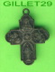 MÉDAILLE RELIGIEUSE - CROIX AVEC SACRÉ COEUR, VIERGE, JÉSUS, SAINT JOEPH - JE SUIS CATHOLIQUE EN CAS D'ACCIDENT DEMANDÉ - Religion & Esotérisme