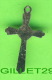 MÉDAILLE RELIGIEUSE - CROIX AVEC PIERRE - - Religion & Esotérisme