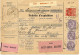 COLIS POSTAL D'ALSACE - FISCAL 1f AVEC MONUMENTS 5fx2 PREPERFORES APRES COLLAGE MULHOUSE 22/12/1931 - Autres & Non Classés