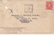 KING GEORGE VI, PERFORATED STAMP ON COVER, PERFINS, 1949, AUSTRALIA - Perforés