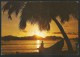 SEYCHELLES Sunset Over Praslin 1984 - Seychellen