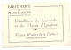 LA TURBIE . PARFUMERIE DU MONT AGEL - Vintage (until 1960)