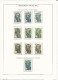 CAMEROUN - 1946 - PETITE ETUDE VARIETES Des COULEURS De La SERIE COURANTE De 1946 Sur 3 FEUILLES D'EXPOSITION - Unused Stamps