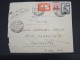 ESPAGNE- LETTRE DE SOLLER POUR LA FRANCE1937 AVEC CENSURE + GRIFFE PAR AVION JUSQU A ROME AFF PLAISANT A VOIR  LOT P2373 - Republikeinse Censuur