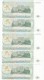 TRANSNISTRIE 50 RUBLEI 1993 UNC 5X SERIE CONSECUTIVE! - Moldavie