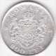 5963A  Romania Roumanie Rumänien 200 Lei ,1942 , 6 Gr. 835/1000 Silver / Argent - Rumania