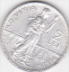 5964A  ROMANIA - 2 LEI  1914  - SILVER ARGENTO - Rumania