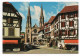 OBERNAI--1981--La Rue Du Chanoine Gyss,le Puits Et L'église (petite Animation,pub Bière Mutzig),cpsm 15 X 10 N°32817 éd - Obernai