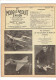 LE MODELE REDUIT D AVION 1946 PLAN DU VALORETTE PLAN DU PLANEUR MAQUETTE DU LIBERATOR CONSTRUCTION D UN PANTOGRAPHE - Frankrijk