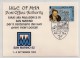 Isle Of Man, 1982, 2 Postal Cards, Visit Of Thomas 2nd Earl Of Derby, San Marino 82, 19 1/2p, New And Spec. Cancellation - Isola Di Man