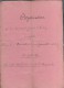 01 AIN - 1874 - ADJUDICATION A OUTRIAZ  DE TERRES PRE ET JARDIN - MARCHET NOTAIRE AU GRAND ABERGEMENT - Manuscripts