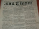 Delcampe - MARENNES   / 1857 /  1858 /1860 /  JOURNAL LOT 5 NUMEROS / FEUILLE COMMERCIALE / AFFICHES ET LITTERAIRE - 1800 - 1849